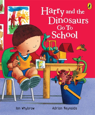 Cover image for 9780141500058 - Harry and the Dinosaurs Go To School