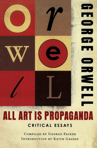 Cover image for 9780156033077 - All Art Is Propaganda