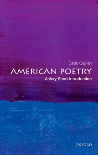 Supplemental image for 9780190640194 - American Poetry