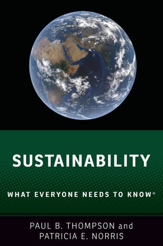 Cover image for 9780190883232 - Sustainability