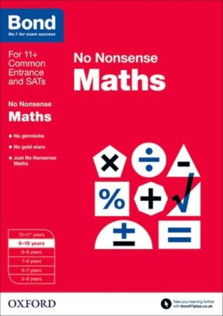 Cover image for 9780192740496 - Bond: Maths: No Nonsense