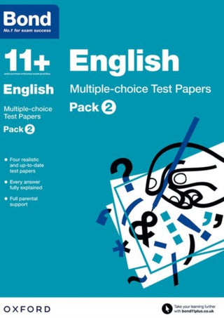Supplemental image for 9780192740847 - Bond 11+: English: Multiple-choice Test Papers: Ready for the 2026 exam (for GL Assessment & other 11 plus exams)