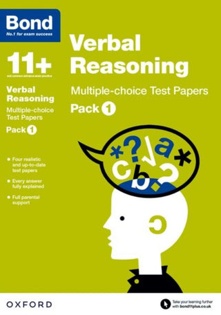 Cover image for 9780192740892 - Bond 11+: Verbal Reasoning: Multiple-choice Test Papers (for GL Assessment & other 11 plus exams)