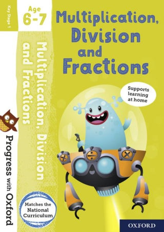 Supplemental image for 9780192767967 - Progress with Oxford: Multiplication, Division and Fractions Age 6-7