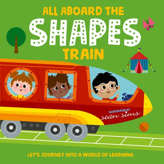 Cover image for 9780192774729 - All Aboard the Shapes Train