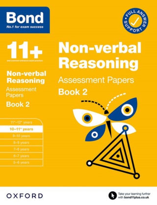 Supplemental image for 9780192777430 - Bond 11+ Non-verbal Reasoning Assessment Papers 10-11 Years Book 2 (for GL Assessment & other 11 plus exams)