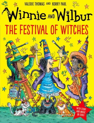 Cover image for 9780192783837 - Winnie and Wilbur: The Festival of Witches PB & audio