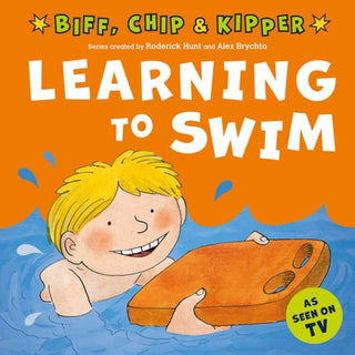 Cover image for 9780192785565 - Learning to Swim (First Experiences with Biff, Chip & Kipper)