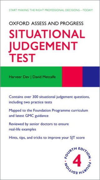 Supplemental image for 9780192843401 - Oxford Assess and Progress: Situational Judgement Test