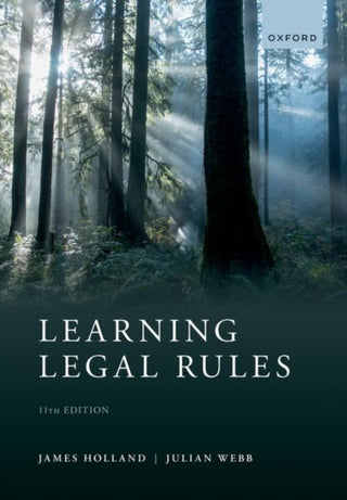 Cover image for 9780192849090 - Learning Legal Rules