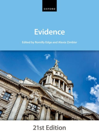 Cover image for 9780192857934 - Evidence