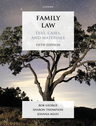 Cover image for 9780192865687 - Family Law