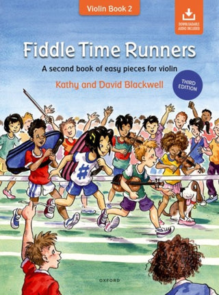 Cover image for 9780193566095 - Fiddle Time Runners (Third Edition)