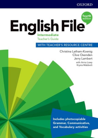 Cover image for 9780194035972 - English File: Intermediate: Teacher's Guide with Teacher's Resource Centre