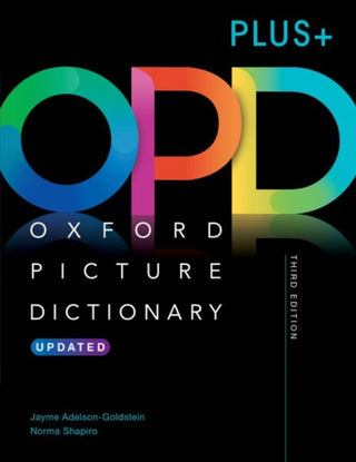 Cover image for 9780194162036 - Oxford Picture Dictionary Third Edition PLUS+