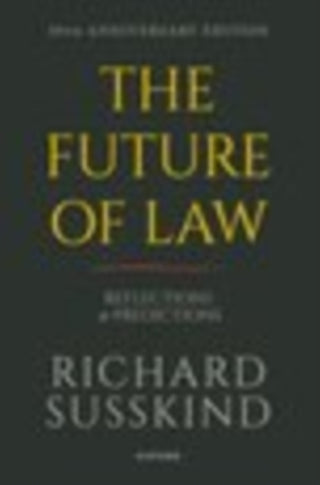 Cover image for 9780197919088 - The Future of Law