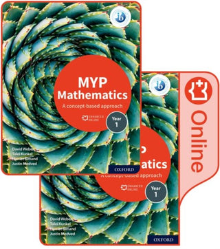 Cover image for 9780198356257 - MYP Mathematics 1: Print and Enhanced Online Course Book Pack