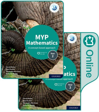 Cover image for 9780198356264 - MYP Mathematics 2: Print and Enhanced Online Course Book Pack