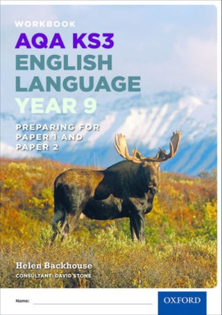 Cover image for 9780198368854 - AQA KS3 English Language: Key Stage 3: Year 9 test workbook