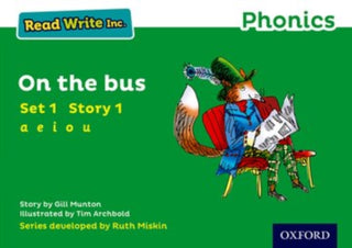 Cover image for 9780198371311 - Read Write Inc. Phonics: On The Bus (Green Set 1 Storybook 1)