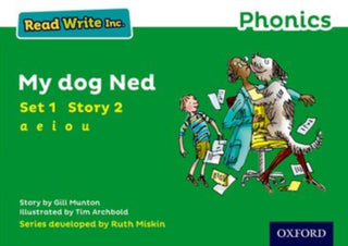 Cover image for 9780198371328 - Read Write Inc. Phonics: My Dog Ned (Green Set 1 Storybook 2)