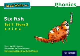 Cover image for 9780198371335 - Read Write Inc. Phonics: Six Fish (Green Set 1 Storybook 3)