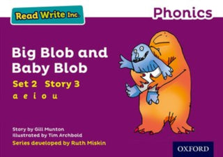 Cover image for 9780198371526 - Read Write Inc. Phonics: Big Blob and Baby Blob (Purple Set 2 Storybook 3)