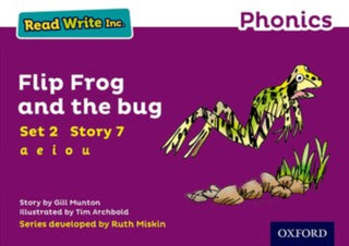 Cover image for 9780198371564 - Read Write Inc. Phonics: Flip Frog and the Bug (Purple Set 2 Storybook 7)