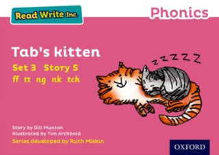 Cover image for 9780198371731 - Read Write Inc. Phonics: Tab's Kitten (Pink Set 3 Storybook 5)