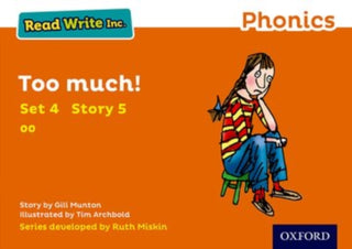 Cover image for 9780198371922 - Read Write Inc. Phonics: Too Much! (Orange Set 4 Storybook 5)