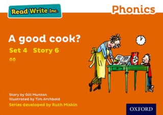 Cover image for 9780198371939 - Read Write Inc. Phonics: A Good Cook? (Orange Set 4 Storybook 6)