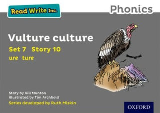 Cover image for 9780198372356 - Read Write Inc. Phonics: Vulture Culture (Grey Set 7 Storybook 10)