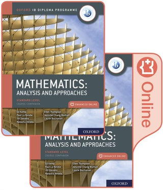 Cover image for 9780198427100 - Oxford IB Diploma Programme: IB Mathematics: analysis and approaches, Standard Level, Print and Enhanced Online Course Book Pack