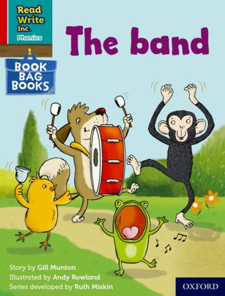 Cover image for 9780198437741 - Read Write Inc. Phonics: The band (Red Ditty Book Bag Book 7)