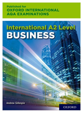 Cover image for 9780198445470 - OxfordAQA International A2 Business (9625)