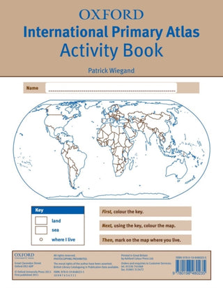Cover image for 9780198480235 - Oxford International Primary Atlas Activity Book