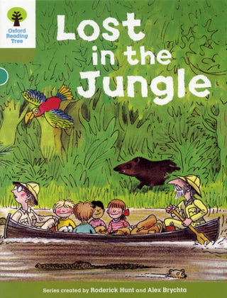Cover image for 9780198483076 - Oxford Reading Tree: Level 7: Stories: Lost in the Jungle