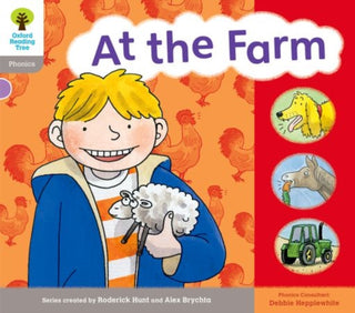 Cover image for 9780198485490 - Oxford Reading Tree: Level 1: Floppy's Phonics: Sounds and Letters: At the Farm