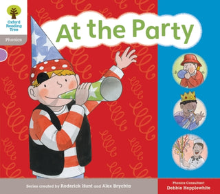 Cover image for 9780198488880 - Oxford Reading Tree: Floppy Phonics Sounds & Letters Level 1 More a At the Party