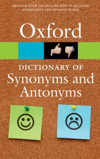 Supplemental image for 9780198705185 - The Oxford Dictionary of Synonyms and Antonyms