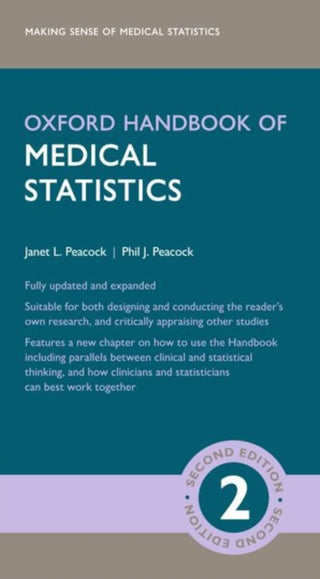 Cover image for 9780198743583 - Oxford Handbook of Medical Statistics