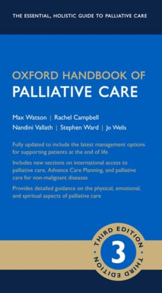 Cover image for 9780198745655 - Oxford Handbook of Palliative Care