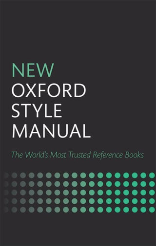 Cover image for 9780198767251 - New Oxford Style Manual