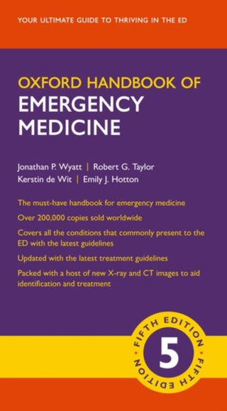 Cover image for 9780198784197 - Oxford Handbook of Emergency Medicine
