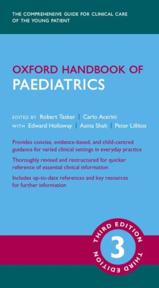 Cover image for 9780198789888 - Oxford Handbook of Paediatrics