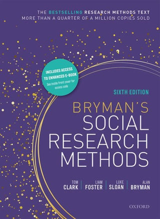 Cover image for 9780198796053 - Bryman's Social Research Methods