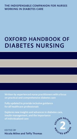 Cover image for 9780198831846 - Oxford Handbook of Diabetes Nursing