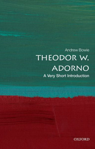 Cover image for 9780198833864 - Theodor W. Adorno