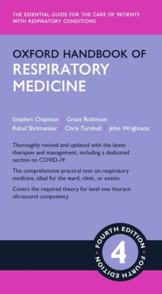 Cover image for 9780198837114 - Oxford Handbook of Respiratory Medicine