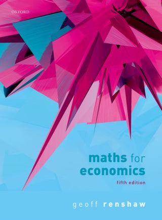 Supplemental image for 9780198839507 - Maths for Economics